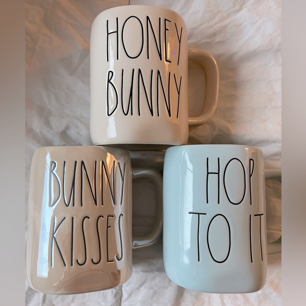NEW  (set of 3) Rae Dunn mugs